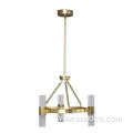 6 LED ALTURAS GOLD Elgent Chandelier Light